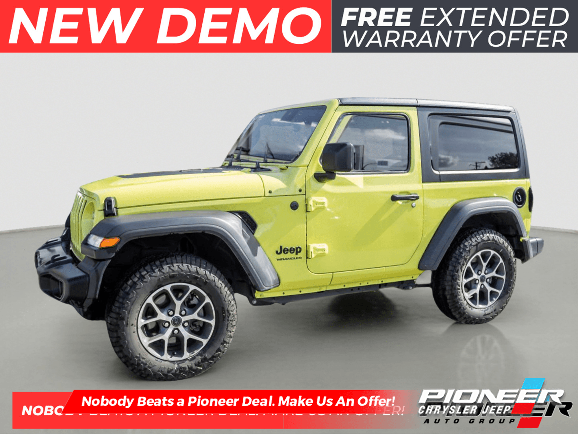 2024 Jeep Wrangler Sport S $15000 in Factory Options !!