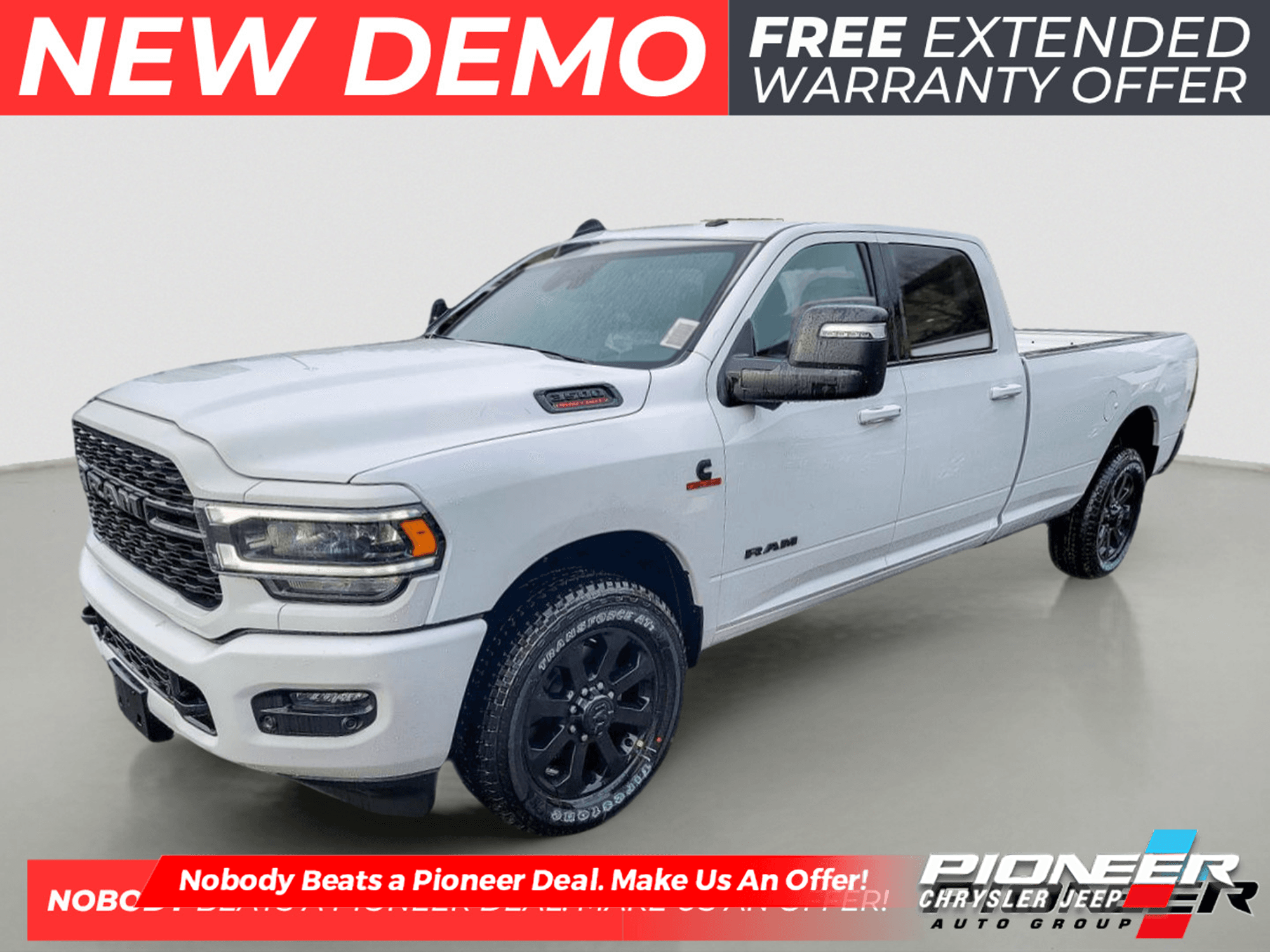 2024 Ram 3500 Big Horn Aisin Tow Pkg, 12" Screen, Night