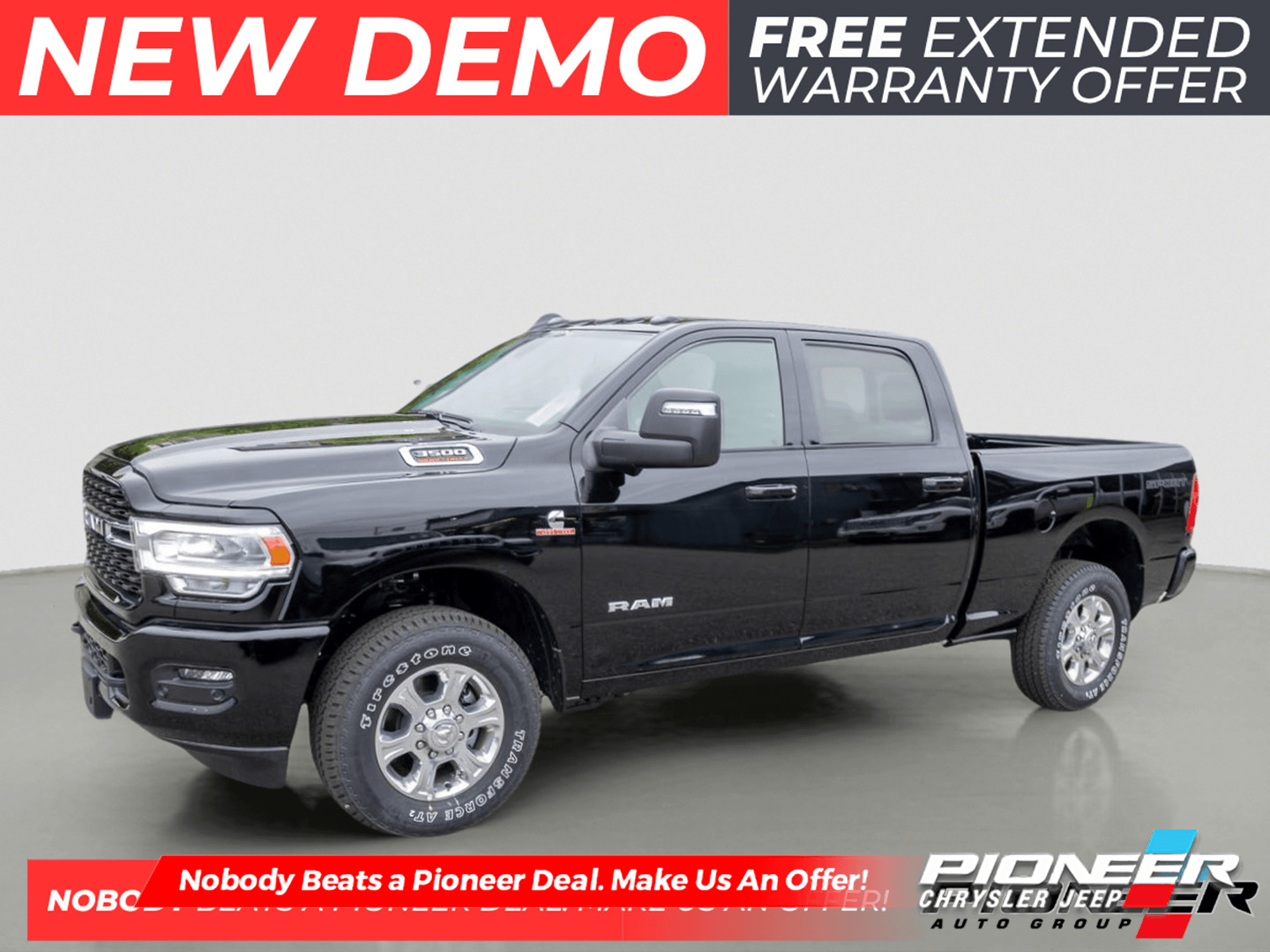 2024 Ram 3500 Big Horn 12IN Screen NAV CUMMINS DIESEL