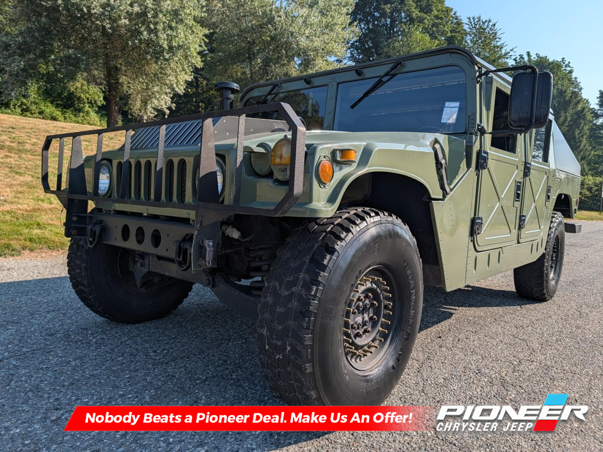 1993 AM General Hummer H1 4X4, DIESEL ENGINE