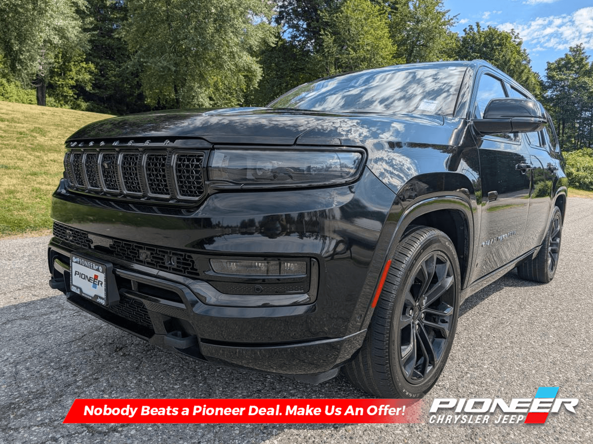 2022 Jeep Grand Wagoneer Obsidian - Sunroof - Cooled Seats - $597 B/W