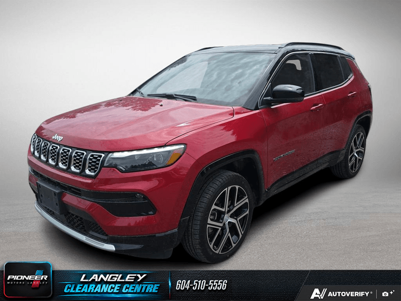 2024 Jeep Compass Limited - Aluminum Wheels - Leather Seats