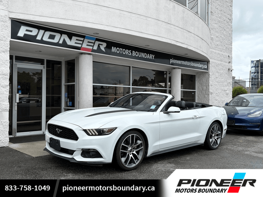 2015 Ford Mustang EcoBoost Premium Turbo Convertible Cruiser